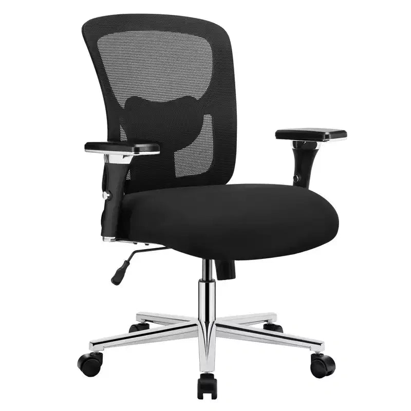 Chaise de bureau ergonomique minimaliste avec dossier en maille, Chaise d'ordinateur Chaise pivotante