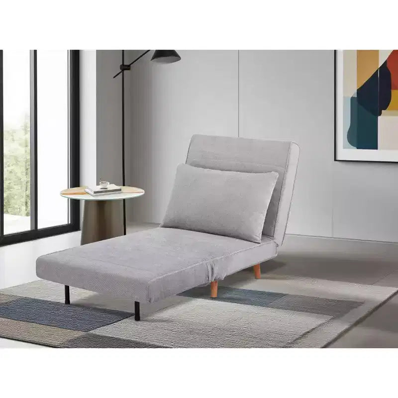 Fauteuil-lit cabriolet pliant moderne en chenille