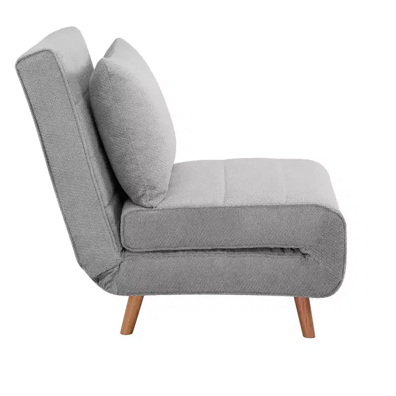 Fauteuil-lit cabriolet pliant moderne en chenille