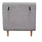 Fauteuil-lit cabriolet pliant moderne en chenille