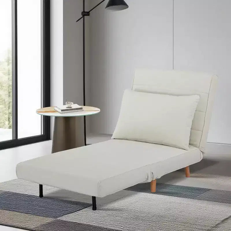 Fauteuil-lit cabriolet pliant moderne en chenille