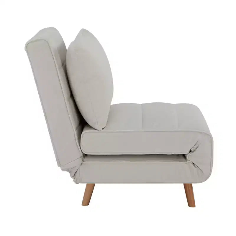 Fauteuil-lit cabriolet pliant moderne en chenille