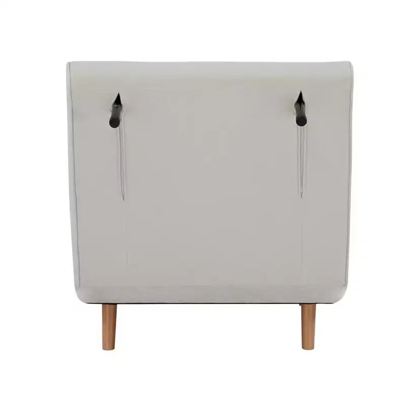 Fauteuil-lit cabriolet pliant moderne en chenille