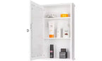Armoire de toilette murale Meuble de rangement mural avec miroir et organisateur
