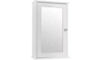 Armoire de toilette murale Meuble de rangement mural avec miroir et organisateur