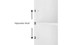 Armoire de toilette murale Meuble de rangement mural avec miroir et organisateur