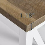 Meuble TV de ferme, meuble TV pour centre de divertissement, table console média TV