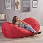 Pouf, fauteuil de sol, pouf confortable avec housses amovibles
