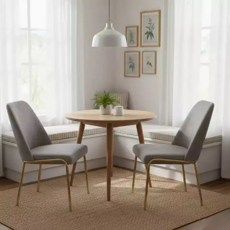 Chaises de salle à manger modernes rembourrées sont ergonomiques et confortables