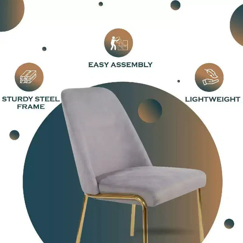 Chaises de salle à manger modernes rembourrées sont ergonomiques et confortables