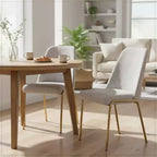 Chaises de salle à manger modernes rembourrées sont ergonomiques et confortables