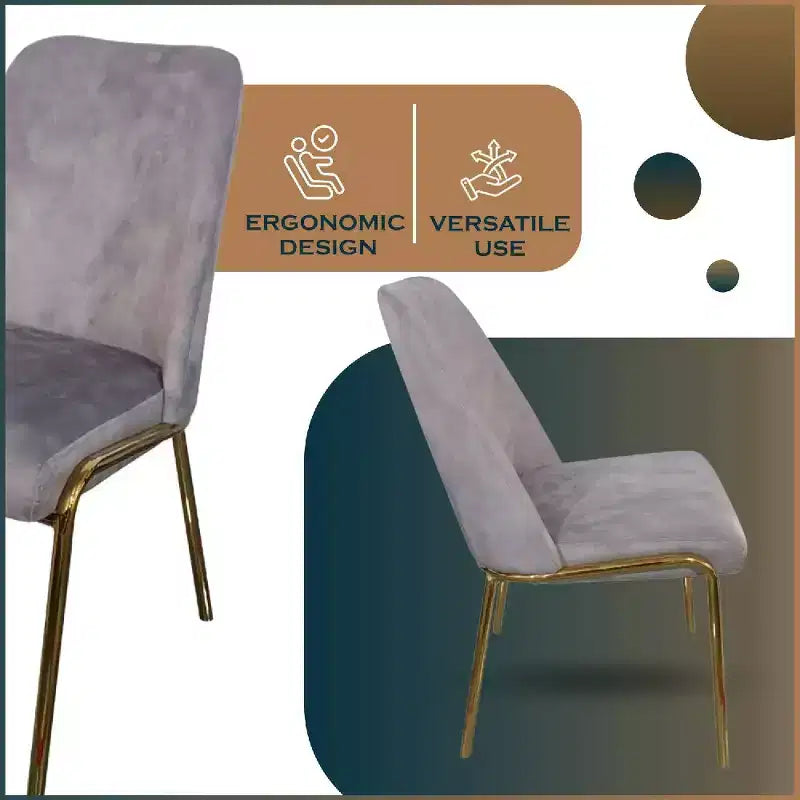 Chaises de salle à manger modernes rembourrées sont ergonomiques et confortables