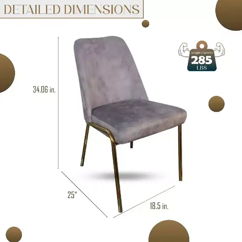Chaises de salle à manger modernes rembourrées sont ergonomiques et confortables