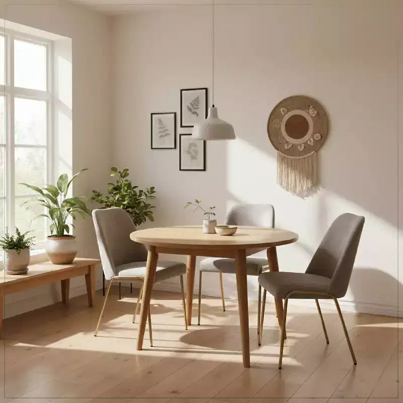 Chaises de salle à manger modernes rembourrées sont ergonomiques et confortables