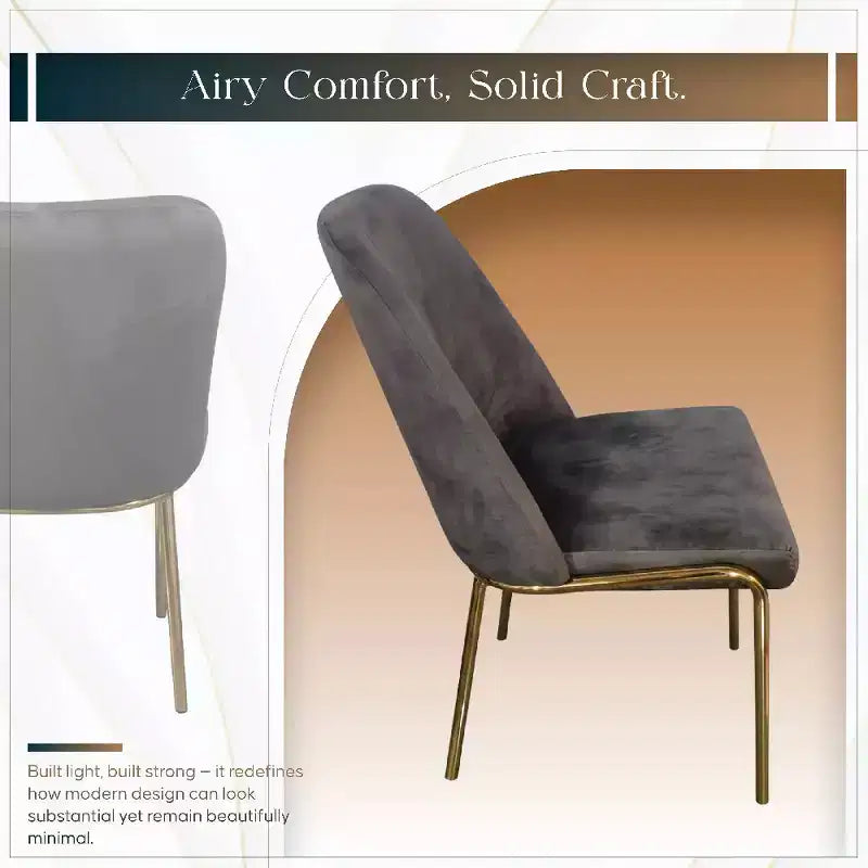 Chaises de salle à manger modernes rembourrées sont ergonomiques et confortables