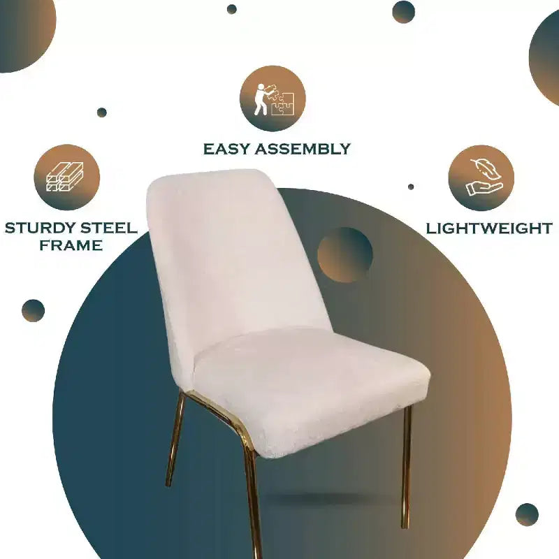 Chaises de salle à manger modernes rembourrées sont ergonomiques et confortables