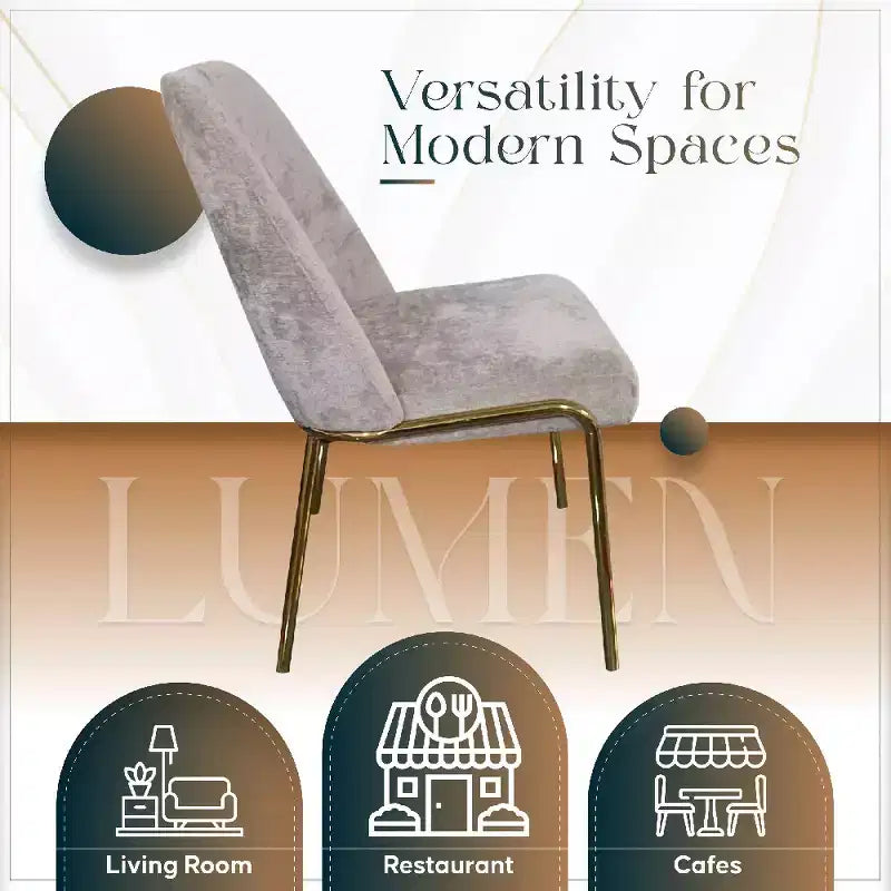 Chaises de salle à manger modernes rembourrées sont ergonomiques et confortables