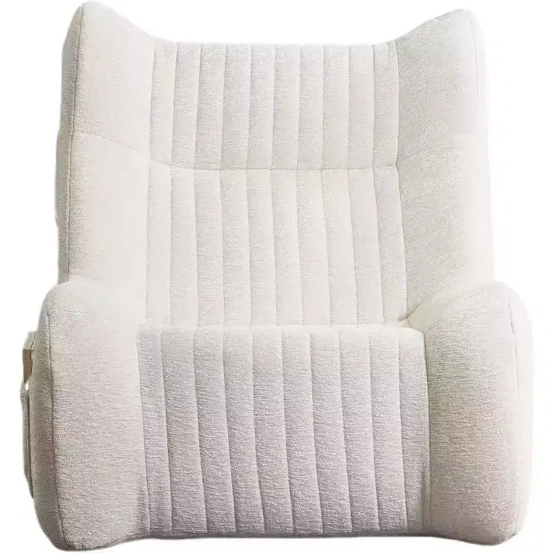 Pouf Géant pour Adultes avec Accoudoirs, Tissu Chenille