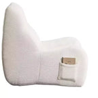 Pouf Géant pour Adultes avec Accoudoirs, Tissu Chenille
