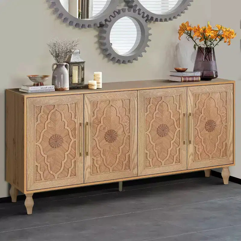 Meuble de Rangement de Buffet Décoratif pour Cuisine