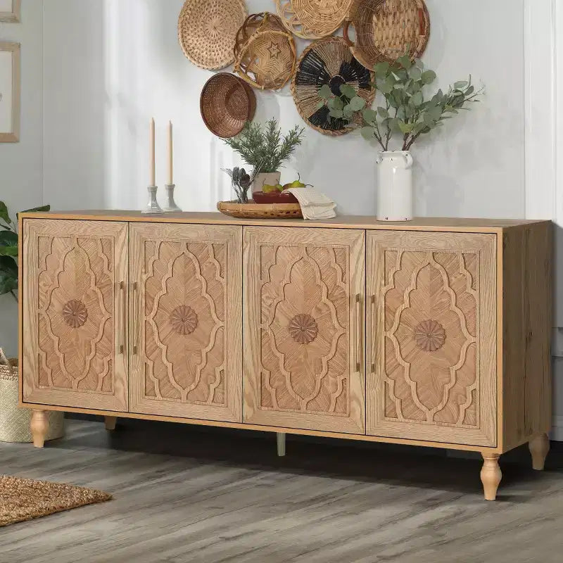 Meuble de Rangement de Buffet Décoratif pour Cuisine