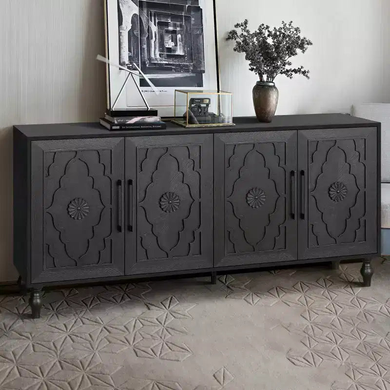 Meuble de Rangement de Buffet Décoratif pour Cuisine