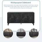 Meuble de Rangement de Buffet Décoratif pour Cuisine