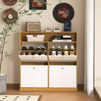 Armoire de rangement à chaussures autoportante Meuble de rangement pour chaussures