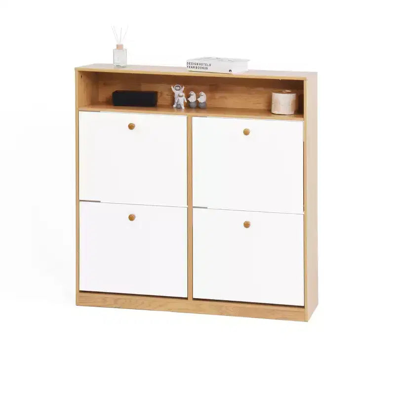 Armoire de rangement à chaussures autoportante Meuble de rangement pour chaussures