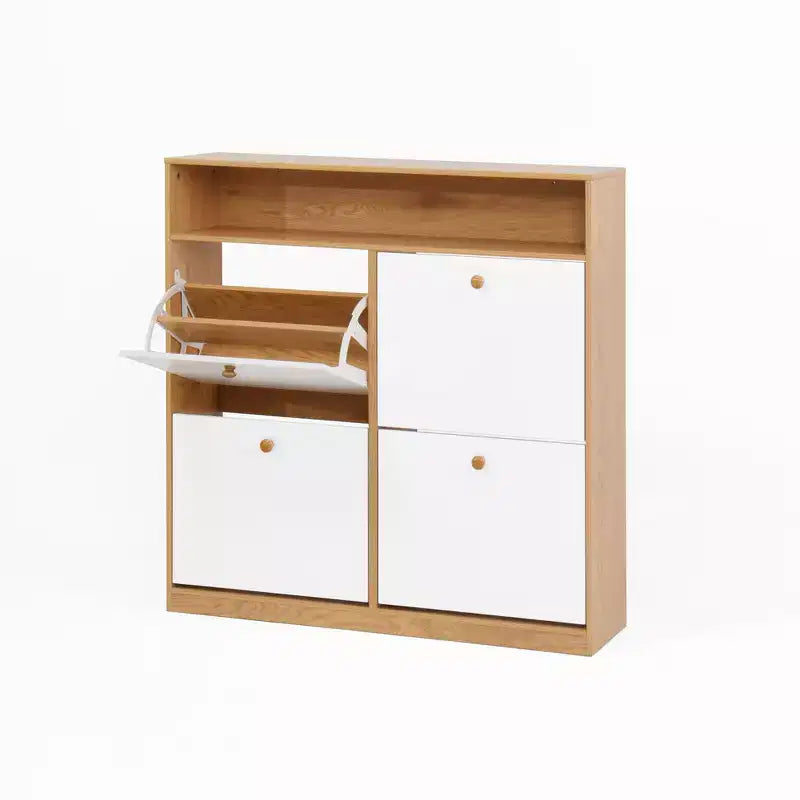 Armoire de rangement à chaussures autoportante Meuble de rangement pour chaussures