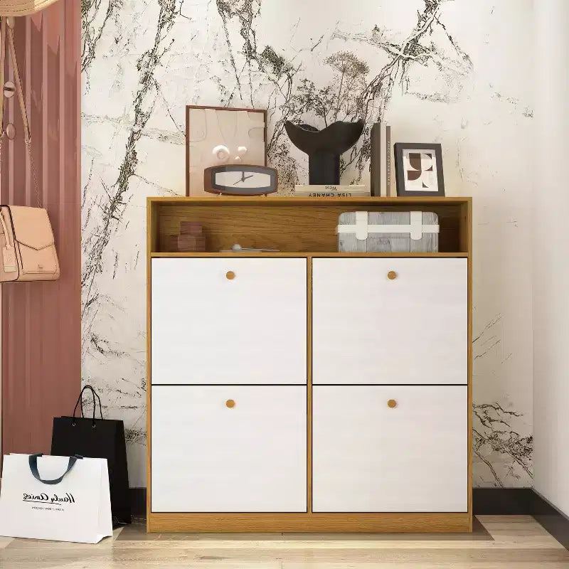 Armoire de rangement à chaussures autoportante Meuble de rangement pour chaussures
