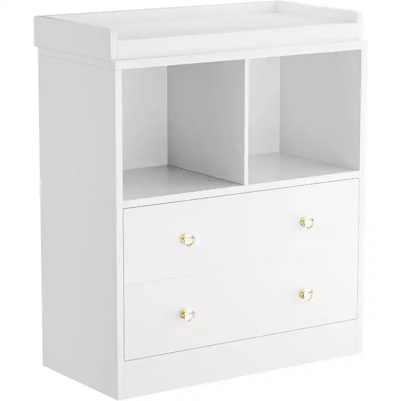Commode à langer avec plateau à langer amovible