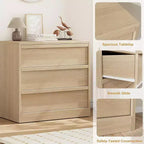 Commode à 3 tiroirs, table de chevet moderne avec meuble de rangement