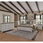 Table de chevet 2 tiroirs rustique miel