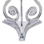 Table basse élégante d'intérieur traditionnelle en aluminium