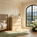 Commode à 3 tiroirs, table de chevet moderne avec meuble de rangement