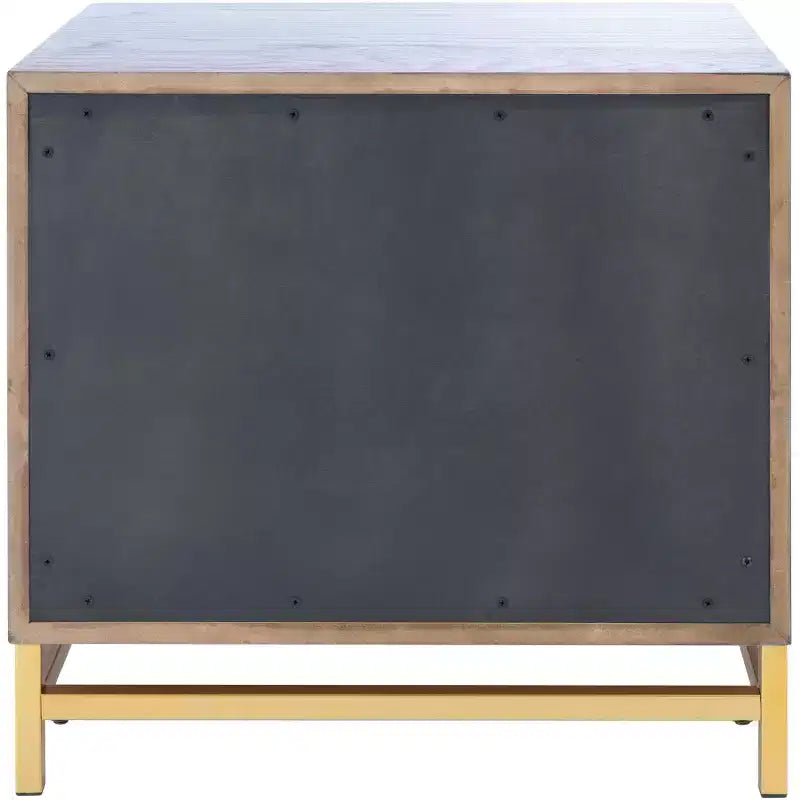 Table de chevet à 2 tiroirs