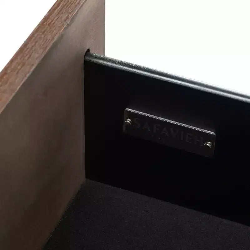 Table de chevet à 2 tiroirs