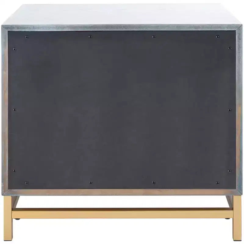 Table de chevet à 2 tiroirs