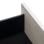 Table de chevet à 2 tiroirs