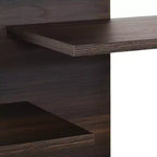 Étagère à Livres Ouverte à 9 Niveaux avec Tablettes Décalées pour l'Intérieur