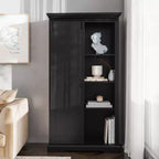 Meuble de rangement de ferme avec porte coulissante de style grange