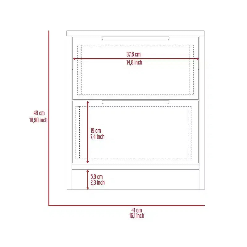 Table de chevet de style moderne